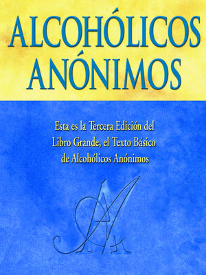 cover image of Alcohólicos Anónimos, Tercera edición